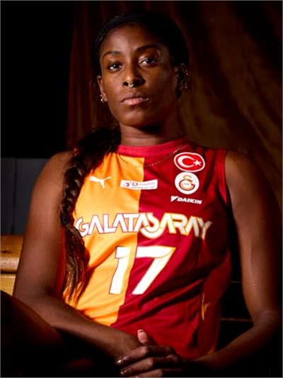 Galatasaray Puma 2025/2026 Kadın İç Saha Parçalı Voleybol Forma 78789901