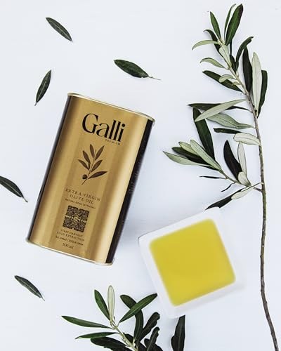 Galli Premium Soğuk Sıkım Natürel Sızma Zeytinyağı 500 Ml - Yeni Hasat