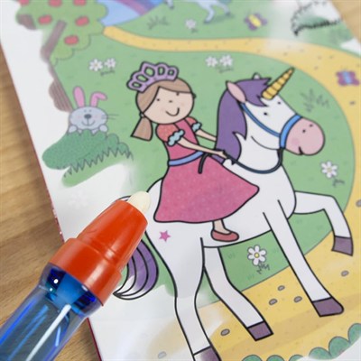 Galt Water Magic Unicorns Boyama Kitabı, +3 Yaş