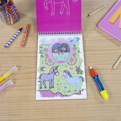 Galt Water Magic Unicorns Boyama Kitabı, +3 Yaş