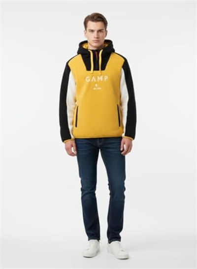 GAMP Yarım Fermuarlı Peluş Sweatshirt, 90105