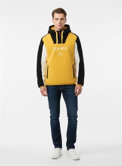GAMP Yarım Fermuarlı Peluş Sweatshirt, 90105