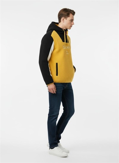 GAMP Yarım Fermuarlı Peluş Sweatshirt, 90105