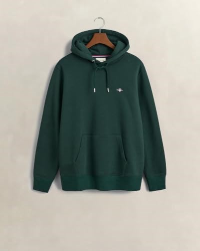 GANT Erkek Yeşil Regular Fit Kapüşonlu Sweatshirt