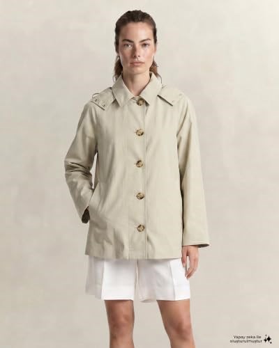 GANT Kadın Bej Ceket - Bedenler: XS, S, M, L, XL