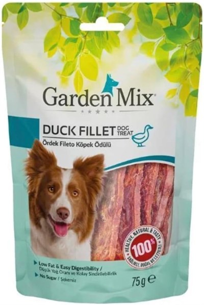 Garden Mix Ördekli Fileto Köpek Ödülü 75 Gr
