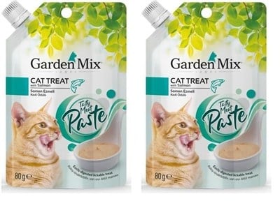 Garden Mix Somon Ezmeli Kedi Ödülü 80Gr (2 paketi)