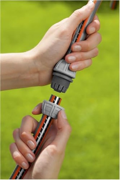 Gardena Onarıcı 13 mm (1/2 inç) ve 15 mm (5/8 inç): Hortum onarımı, aletsiz hızlı ve kolay, güçlü kavrama, yüksek tutma gücü, ambalajlı (18232-20)