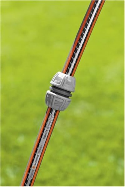 Gardena Onarıcı 13 mm (1/2 inç) ve 15 mm (5/8 inç): Hortum onarımı, aletsiz hızlı ve kolay, güçlü kavrama, yüksek tutma gücü, ambalajlı (18232-20)