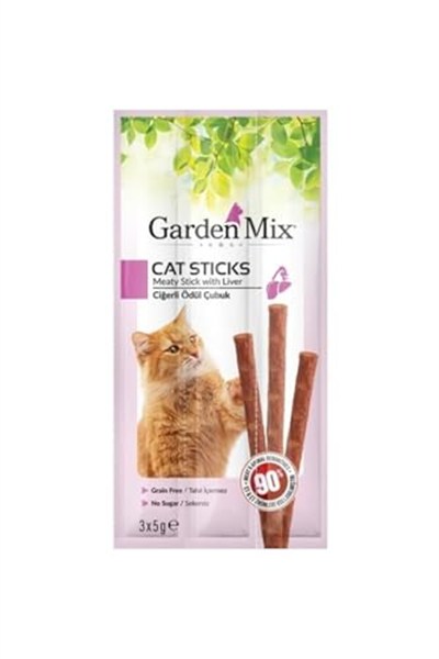 Gardenmix Kuzu Etli Kedi Stick Ödül 3Lü, 580-103
