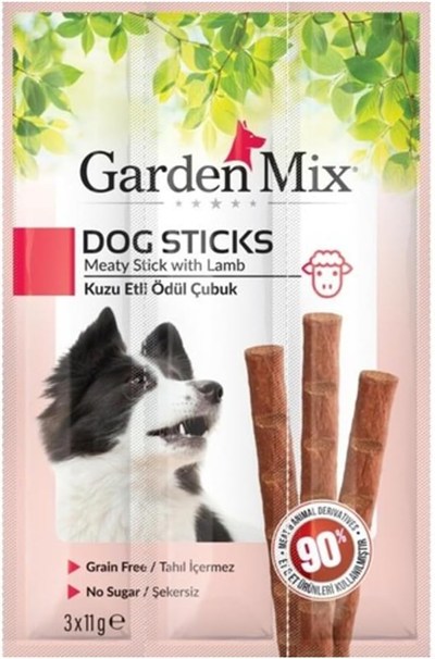 Gardenmix Somonlu Köpek Stick Ödül 3Lü, 580-203