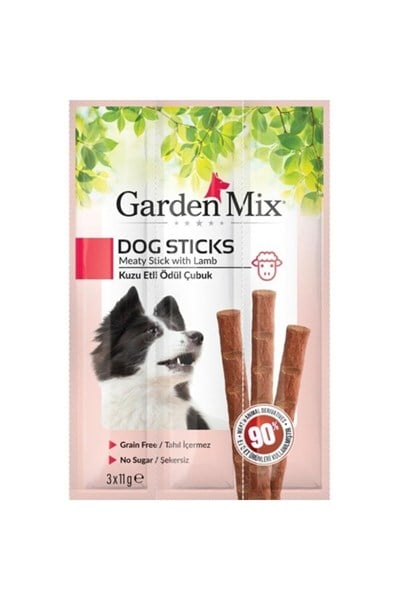 Gardenmix Somonlu Köpek Stick Ödül 3Lü, 580-203