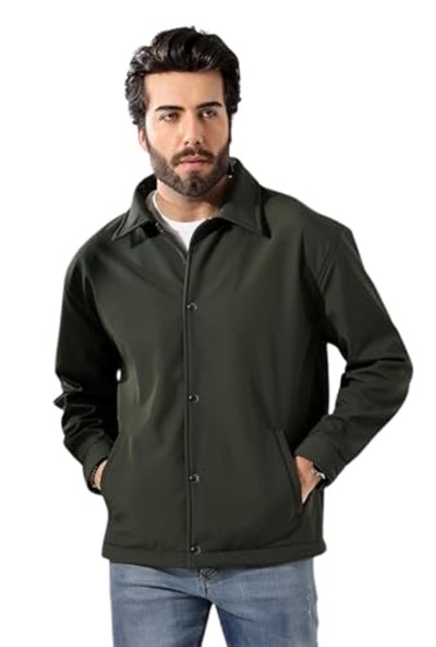 GAREN Erkek Baharlık Softshell Mont Ceket - Konforlu ve Dayanıklı Erkek Modası-MM-21112