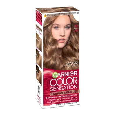 Garnier Çarpıcı Renkler Saç Boyası 7.0 Bal Kumral - Seçenekler: Pack of 2, Tek Ebat