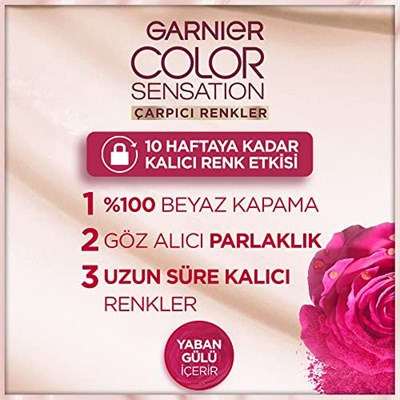 Garnier Çarpıcı Renkler Saç Boyası 7.0 Bal Kumral - Seçenekler: Pack of 2, Tek Ebat