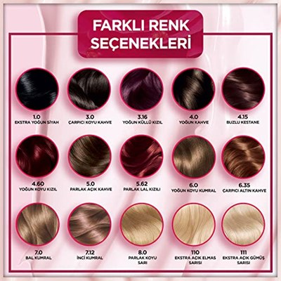 Garnier Çarpıcı Renkler Saç Boyası 7.0 Bal Kumral - Seçenekler: Pack of 2, Tek Ebat