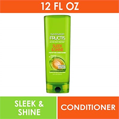 Garnier Fructis Şık ve Parlak Saç Kremi, Kıvrımlı, Kuru, Yönetilemez Saç, 12 fl; oz.