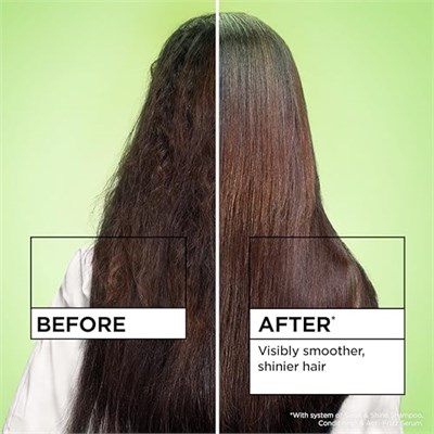 Garnier Fructis Şık ve Parlaklık Antifrizz Serum, Kıvrımlı, Kuru, Yönetilemez Saç, 5,1 fl; oz.