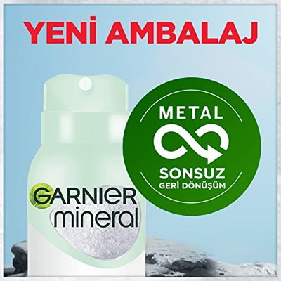 Garnier Mineral Magnezyum Ultra Kuru Sprey Deodorant