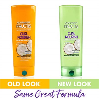 Garnier Saç Bakımı Fructis Üçlü Beslenme Curl Besleyici Saç Kremi, 12 Grip