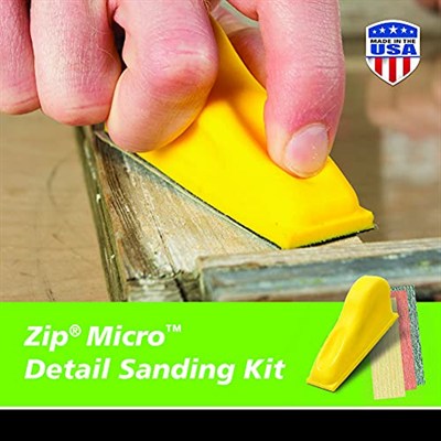 GATOR FINISHING PRODUCTS MicroZip zımpara seti, farklı tanecikli