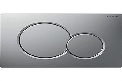 Geberit kumanda plakası - Kontrol plakası mat krom kaplama Sigma01 Duofix tezgah altı için - Geberit Sigma 01 - Bedenler: 1.00, 11.610
