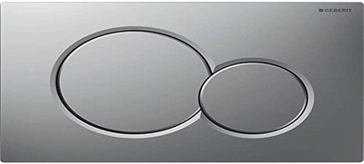Geberit kumanda plakası - Kontrol plakası mat krom kaplama Sigma01 Duofix tezgah altı için - Geberit Sigma 01 - Bedenler: 1.00, 11.610
