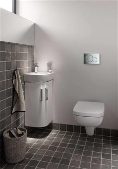 Geberit Sigma01 tetikleme plakası, krom kaplı plastikten yüksek kaliteli basma plakası, 2 miktarlı yıkama için, önden çalıştırma, basma çubukları ses yalıtımlı, ürün no. GEB115770215