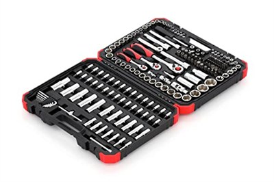 GEDORE red Lokma Anahtar Seti, 172 Parçalı, Cırcır, Lokma Anahtar ve Uç Seti, Siyah/Kırmızı, 1/4+3/8+1/2