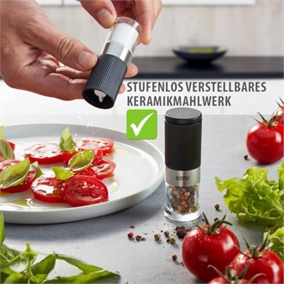 GEFU Tuz ve karabiber değirmeni Tusome, 2 adet
