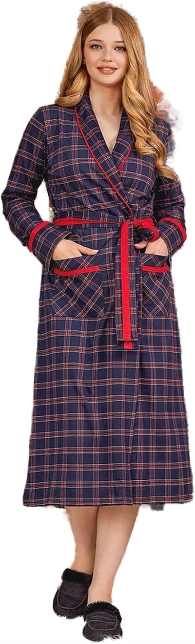 Genel Kadın Robe Cba24051-lacivert