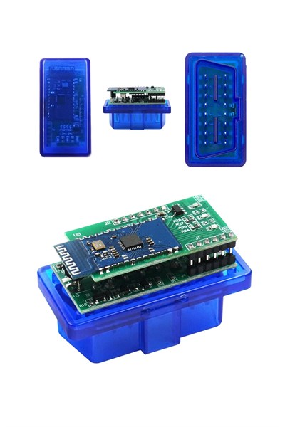 Genel V1.5 Çift Anakart ElM327 Bluetooth PIC18F25K80 Destekli Ddt4All OBD Cihazı