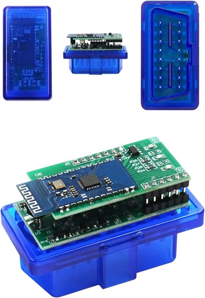 Genel V1.5 Çift Anakart ElM327 Bluetooth PIC18F25K80 Destekli Ddt4All OBD Cihazı