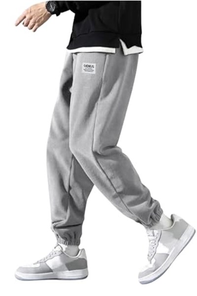 GENIUS STORE Erkek Polar Kumaş Oversize Erkek Eşofman altı
