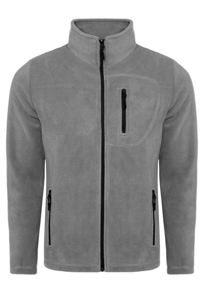 Genıus Store Erkek Polar Tam Fermuarlı 3 Cepli Outdoor Polar Ceket Tactical Flecee POLAR-GNS