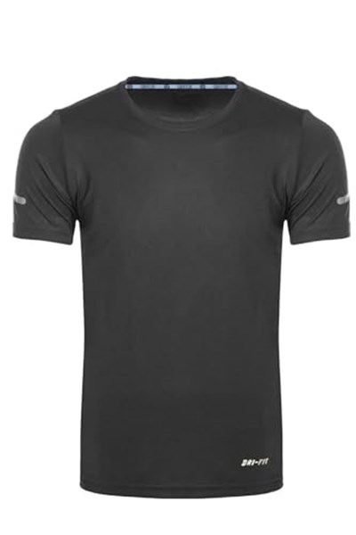 GENIUS STOREErkek Nem Emici Hızlı Kuruma Atletik Teknik Performans Spor T-shirt