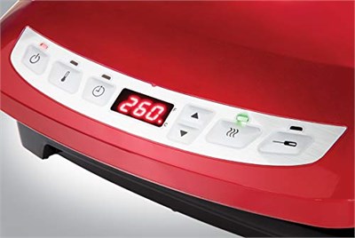 George Foreman Precision Fitness Izgara, Akıllı Sıcaklık Sensörü, 5 Farklı Mod, Contact Grill, Panini ve Sandviç Izgara, 29 X 19 Cm Izgara Yüzeyi, Kırmızı 24001-56