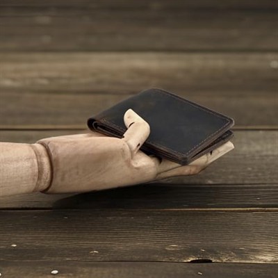 Gerçek Deri 7 Bölmeli Cüzdan, Hakiki Deri Klasik Unisex Cüzdan, Erkek Cüzdan, Kadın Cüzdan, Minimal Yatay Cüzdan, Şık Para ve Kartlık, Hediyelik Ürün (taba)