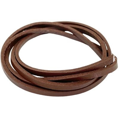 Gerçek Deri Bağcık 150 cm-1 Adet, Nubuk Timberland Dexter vb. Ayakkabılara Uyumlu Loafer ve Makosen Ayakkabılar için Uygun 3x2 mm Kalınlıkta Hakiki Deri Ayakkabı Bağcığı