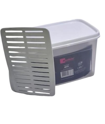 Geseus Moonstar Süzgeçli Peynir Saklama Kabı 2 Litre BPA FREE-MS06