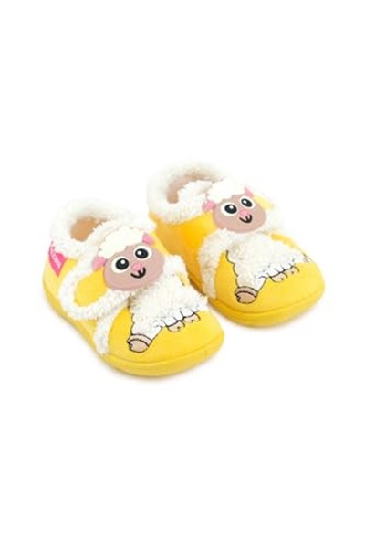 Gezer Bebe Kız Çocuk Kışlık Cırtlı Ayarlanabilir Günlük Okul Kreş Panduf Ayakkabı GA2KBM.03362.00
