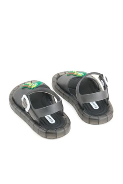 Gezer Yazlık Erkek Çocuk Suni Deri Işıklı Rahat Taban Ayarlanabilir Dino Sandalet GK2YPE.00211.00