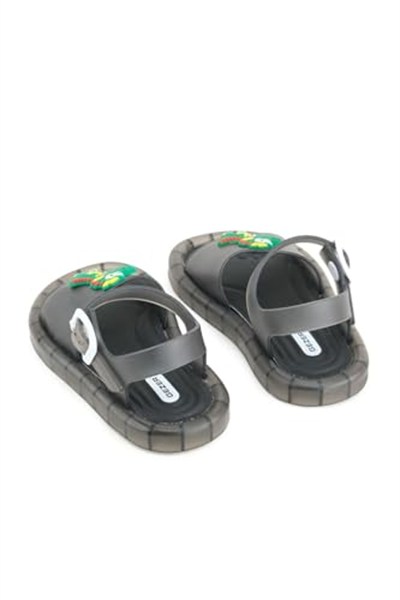 Gezer Yazlık Erkek Çocuk Suni Deri Işıklı Rahat Taban Ayarlanabilir Dino Sandalet GK2YPE.00211.00