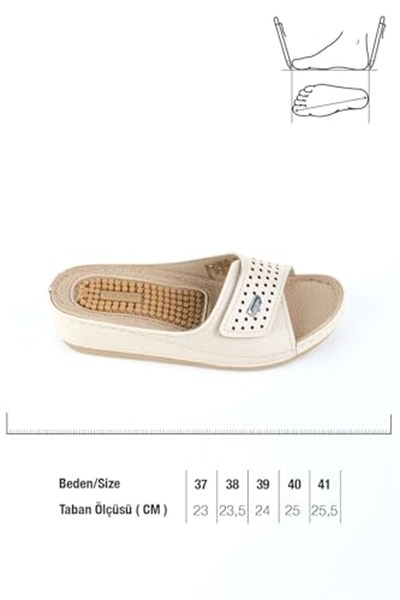 Gezer Yazlık Kadın Masaj Taban Terlik GT1YZE.11260.00