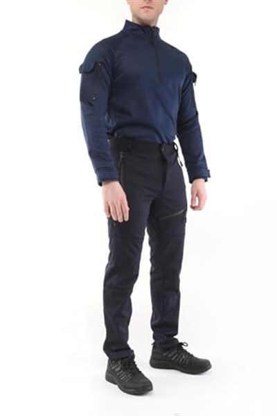 Ghassy Co. Erkek Military mbat Alt Üst Softshell Takım LACİVERT XXL