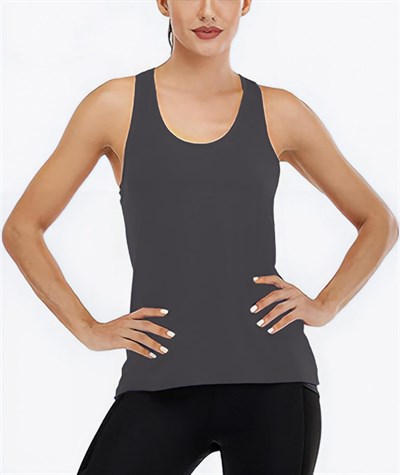 Ghassy Co. Kadın Cross Running Çapraz Sırtı Açık Antrenman Yoga Spor Atlet Tank Tops 1782