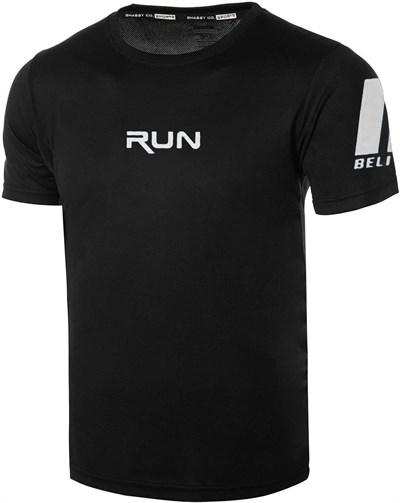 Ghassy Co. Erkek Nem Emici Hızlı Kuruma Performans Running Spor T-shirt