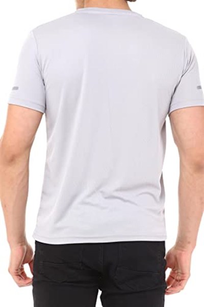 Ghassy Co. Erkek Nem Emici Hızlı Kuruma Atletik Teknik Performans T-Shirt