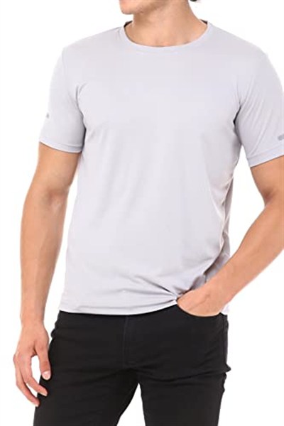 Ghassy Co. Erkek Nem Emici Hızlı Kuruma Atletik Teknik Performans T-Shirt