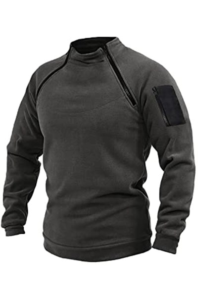 Ghassy Co. Erkek Airforce Tactical Thermal Tech. Fonksiyonel Kol Cepli Polar
